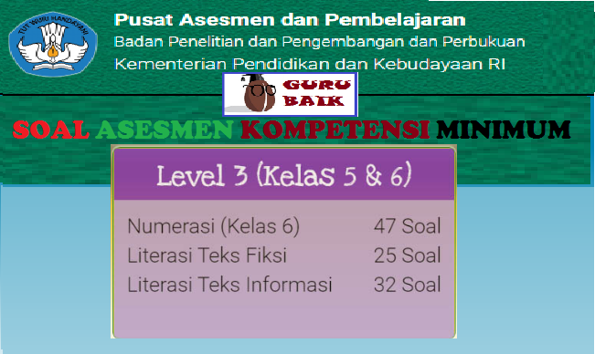 Kumpulan Soal Latihan Akm Kelas 5 Sd Dilengkapi Kunci Jawaban Level 3 Guru Baik