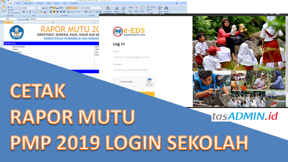 Cara Terbaru Cetak Rapor Pmp 2019 Laman Rapormutu Pmp Kemdikbud Go Id Tasadmin