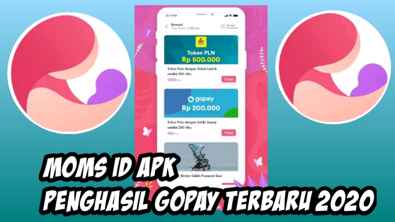 Moms Id Apk Aplikasi Penghasil Gopay Tercepat 2020 Gratis Pulsa Mod
