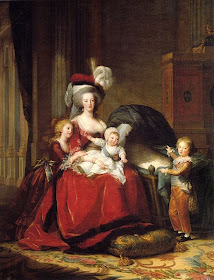 Portrait of Marie Antoinette and her Three Children, Louise Élisabeth Vigée Le Brun, 1787 