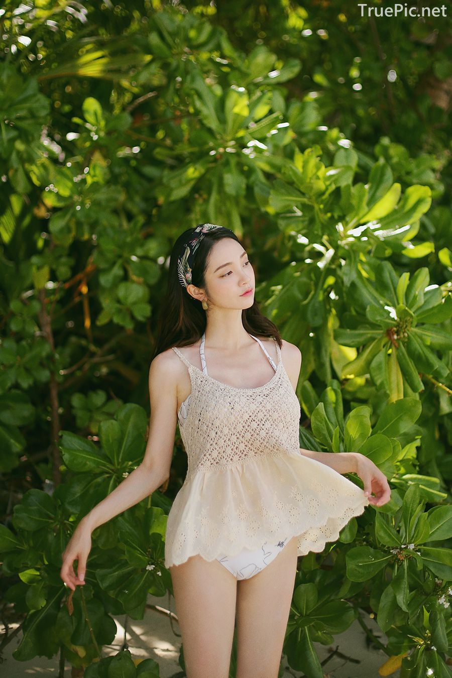 Korean model and fashion - Jeong Hee - The flower in your bikini - Picture 29