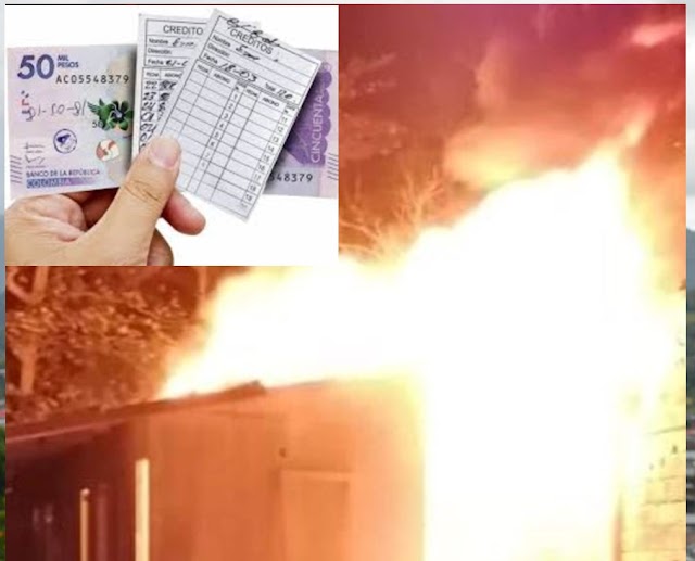 Mujer fue quemada en su casa por demorarse en pagar a prestamistas” gota  a gota”
