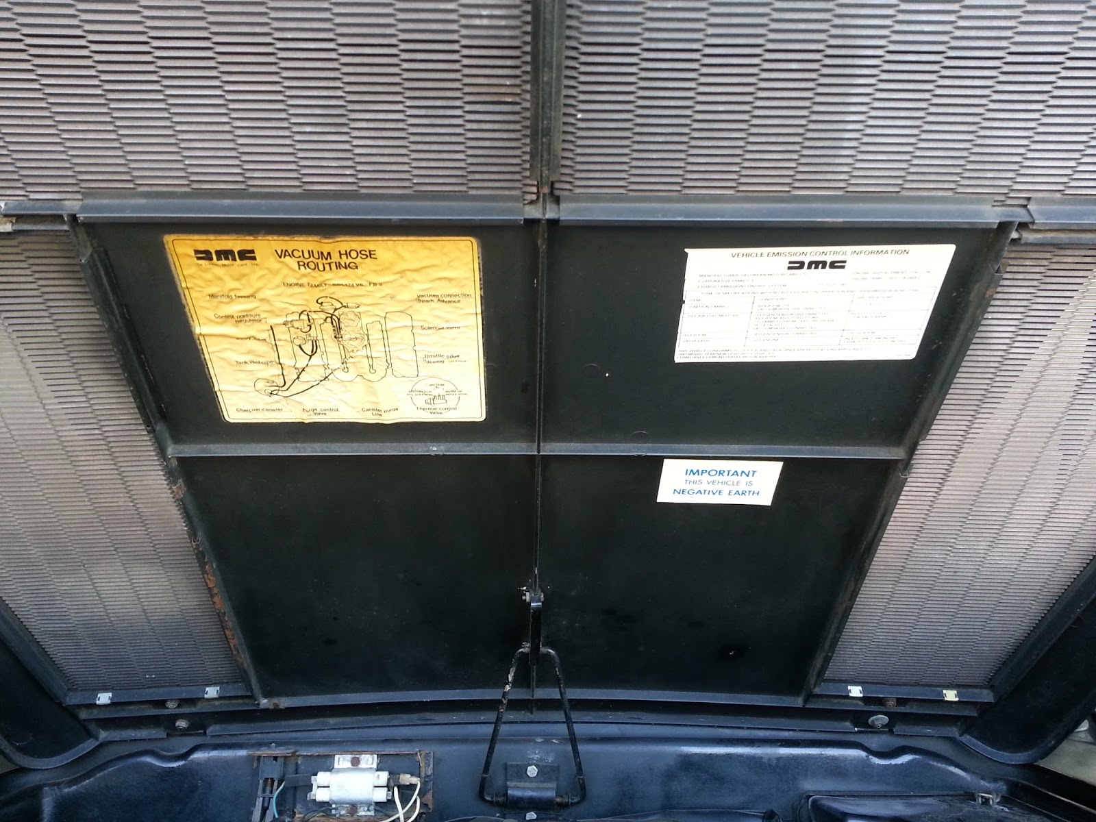 My DeLorean Blog Engine bay restoration progress