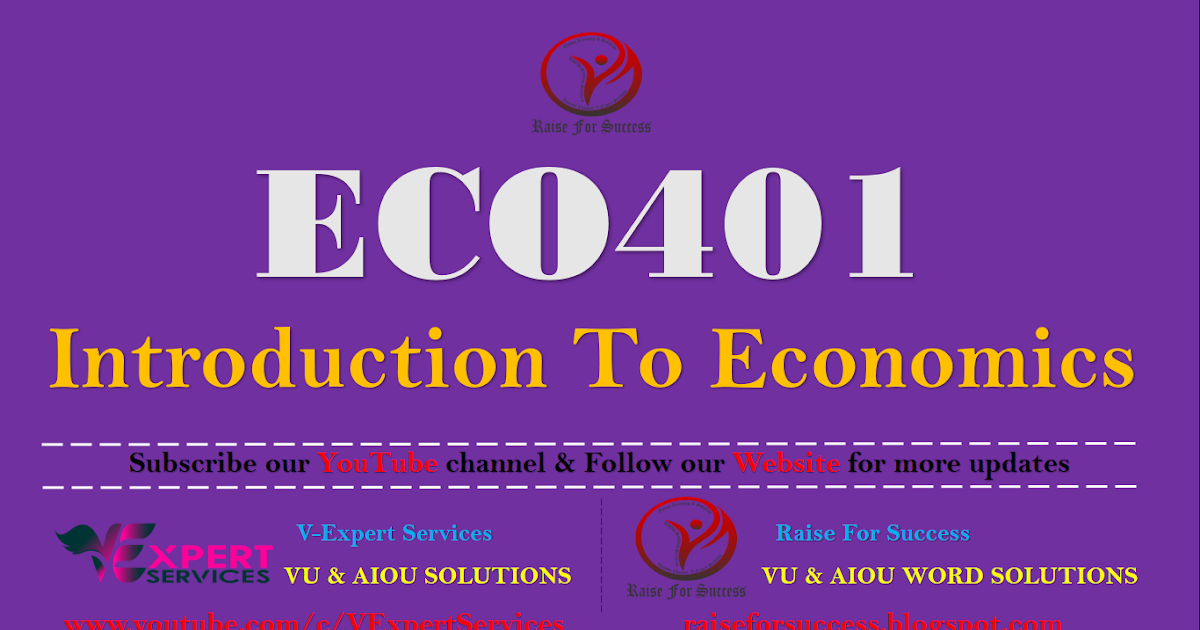 Eco401 assignment 2 solution 2021 image