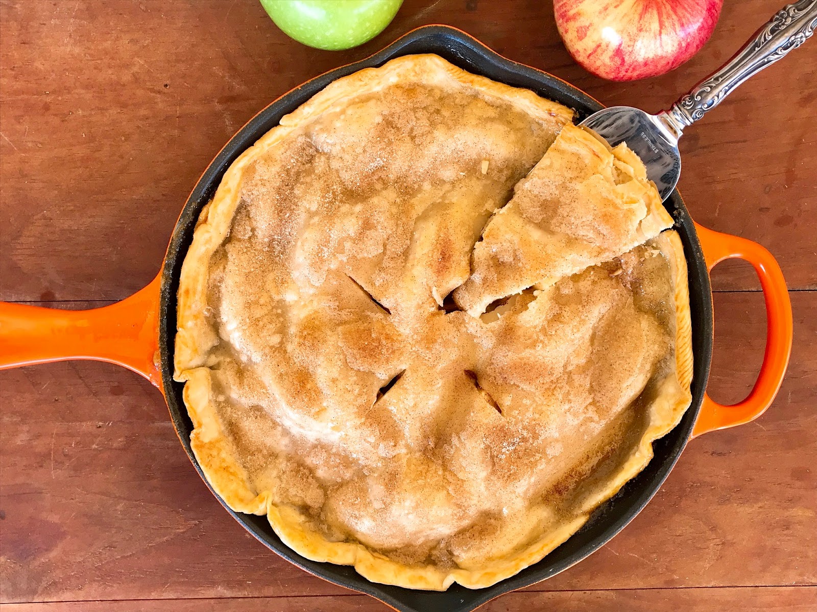 Skillet Apple Pie