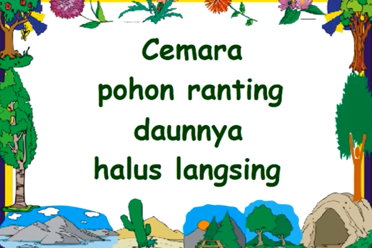 lirik lagu Cemara - AT Mahmud