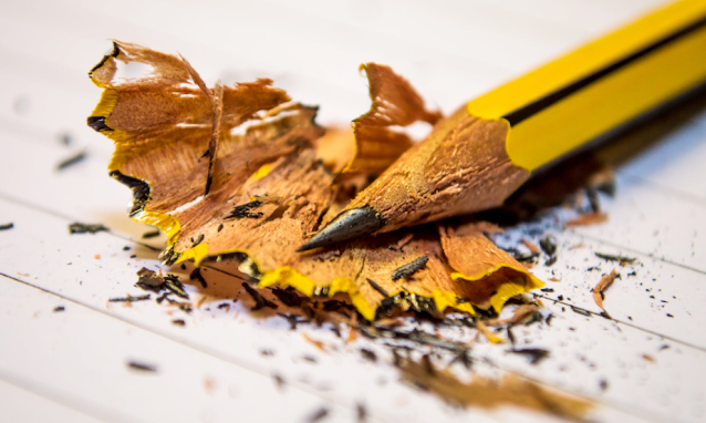 Pencil shavings