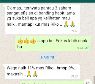 Portofolio Rikopedia dan testimoni member