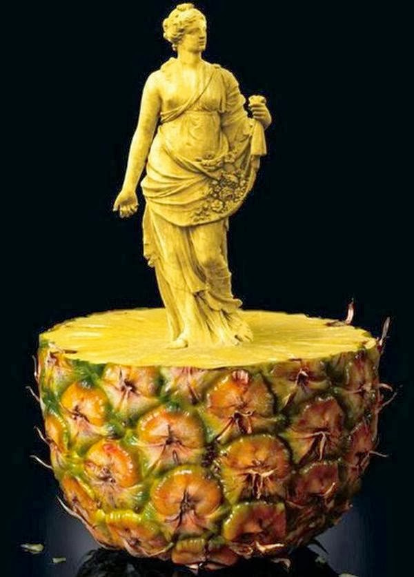 limonchiflado: Esculturas de frutas y verduras