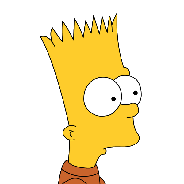 Rostro de bart simpson Imagui Rostro de bart simpson Imagui