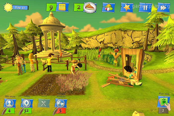 gamezplay games Return Life To Abandoned Village In Goodfolks mobile