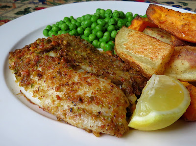 Pistachio & Lemon Dusted Tilapia