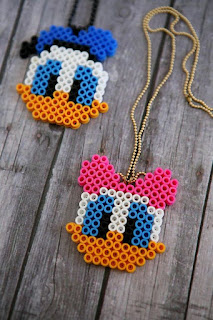 hama boncuğu donald duck