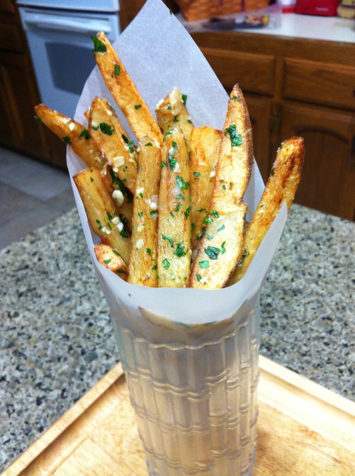 We can always order pizza... Garlic Fries! Get Your Garlic Fries!