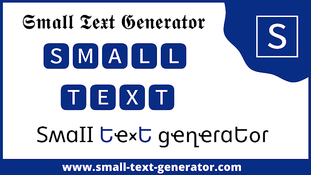 Small Text ✓ 101+ 💕 Tiny 𝒯𝑒𝓍𝓉 Fonts