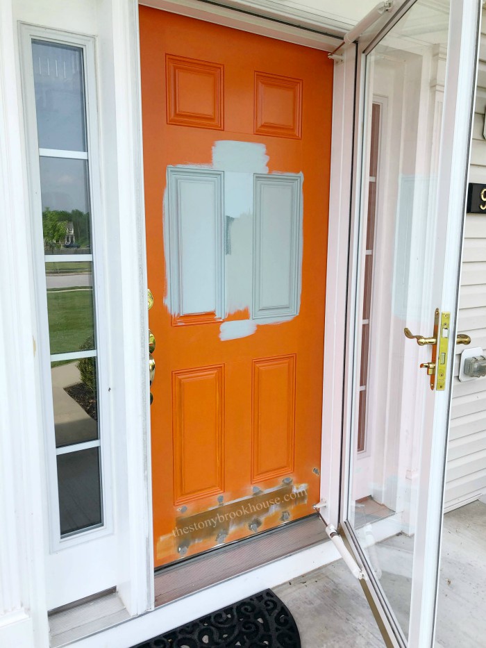 Easy Front Door Makeover | The Stonybrook House