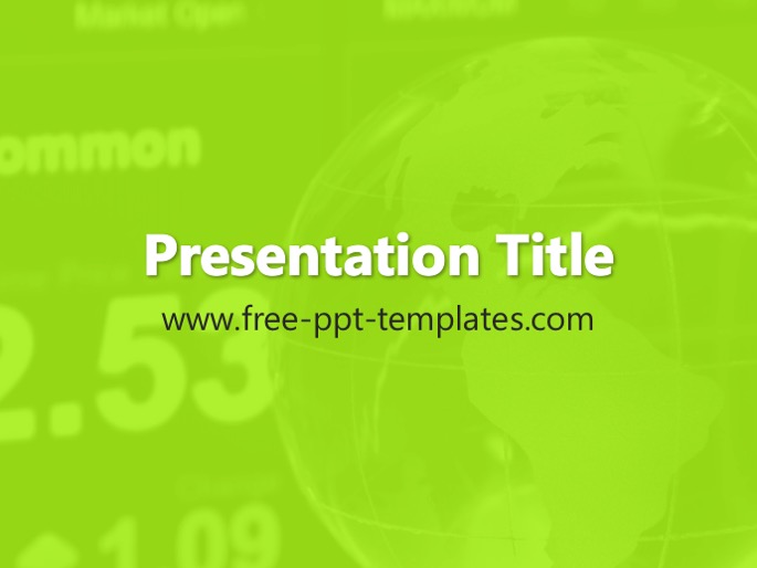 Economics PPT Template - Mr. Templates