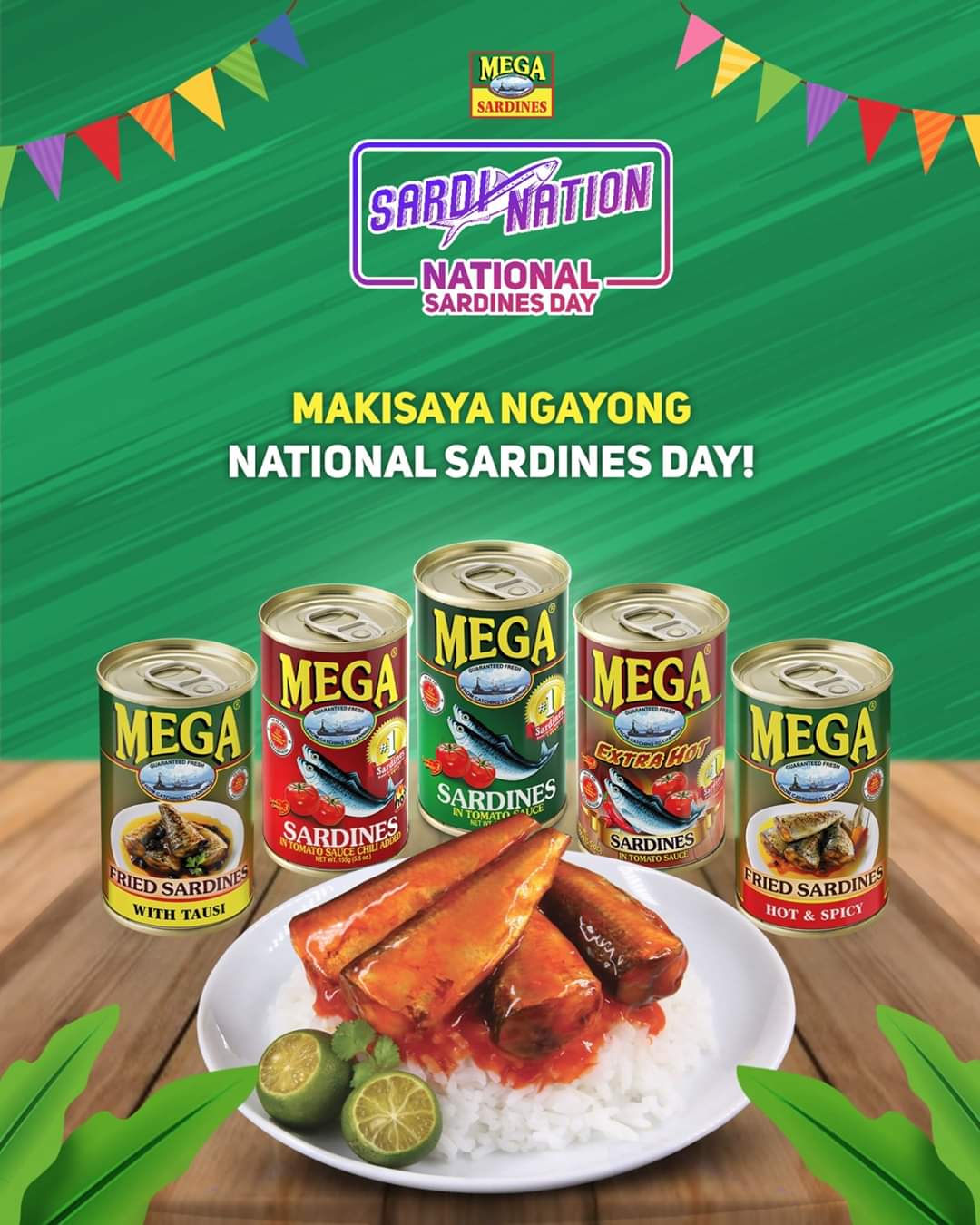 Celebrate National Sardines Day with Mega Sardines