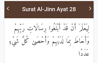 Surat Al-Jin Ayat 28