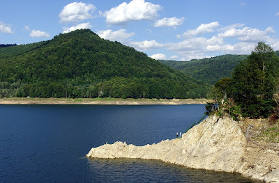 Zapora jezioro Vidraru.
