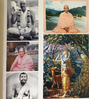 Compilation of favourite Guru pictures in my altar room