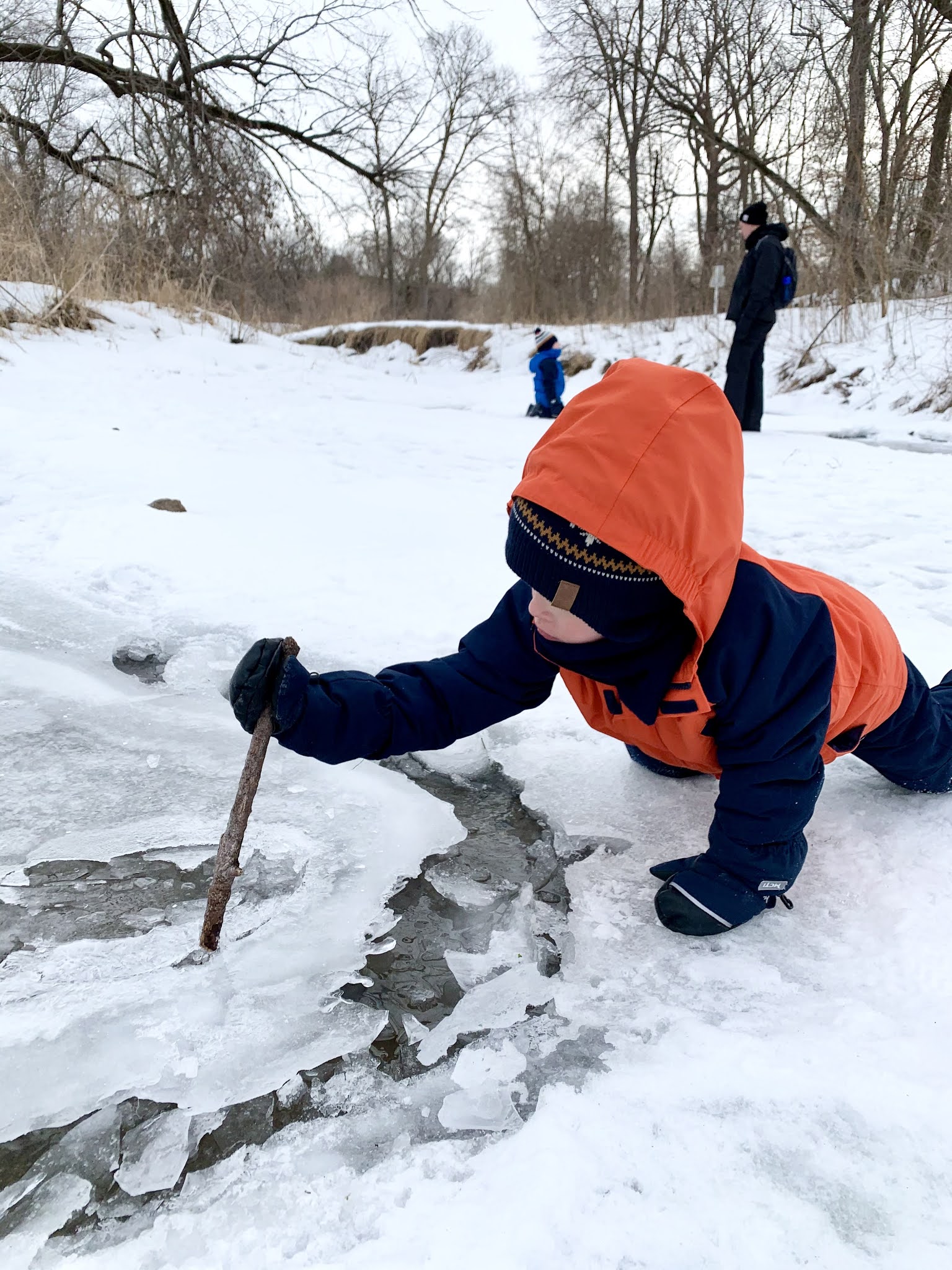 Polk County Winter Hike at Thomas Mitchell