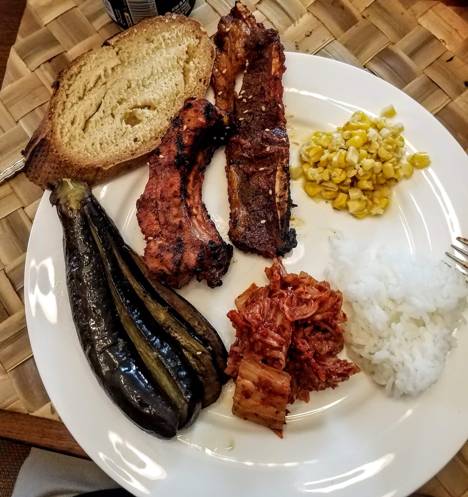 Norm's site Daeji Kalbi (spicy pork baby back ribs