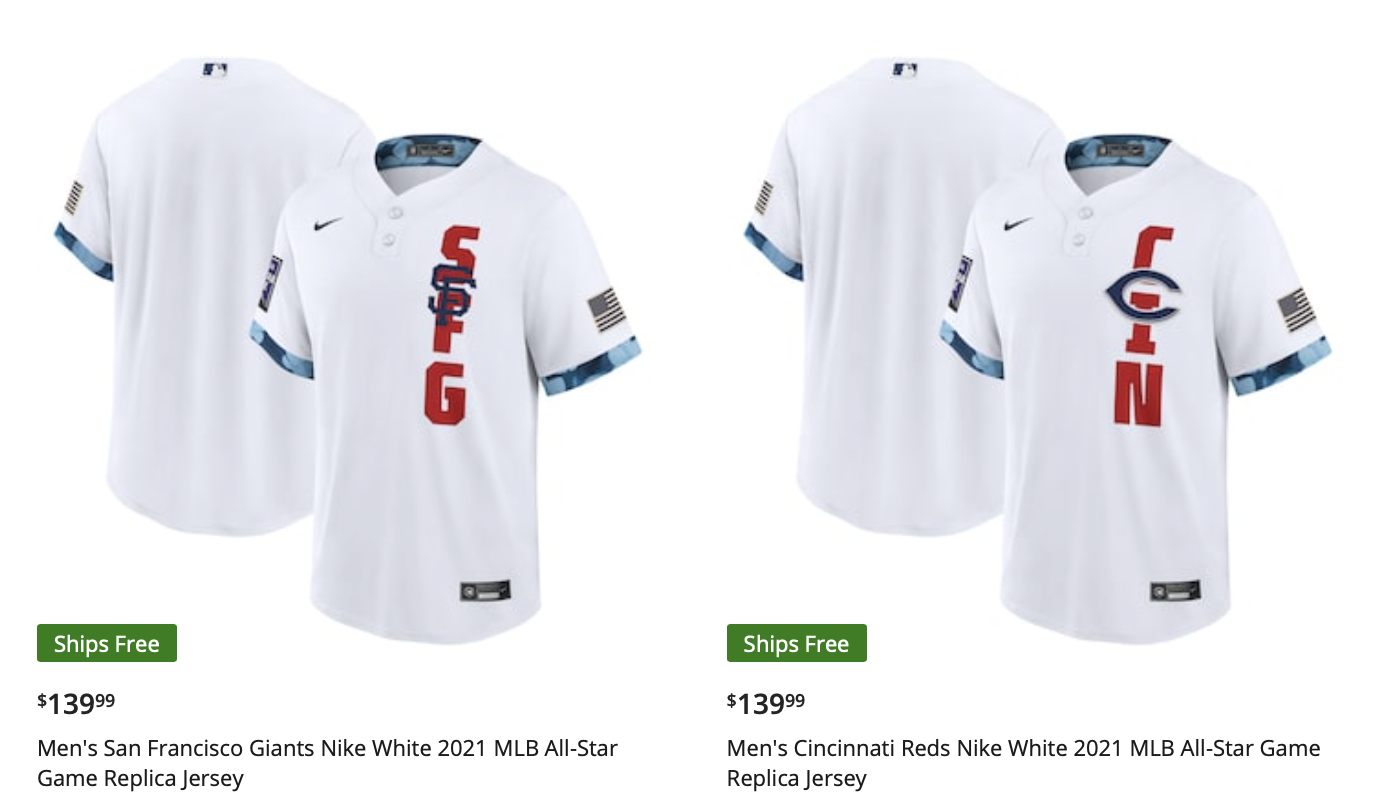 The most popular jerseys at the 2021 MLB All-Star Game: An