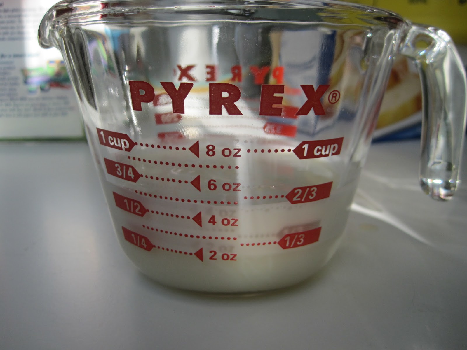 1 4 Cup Milk In Ml