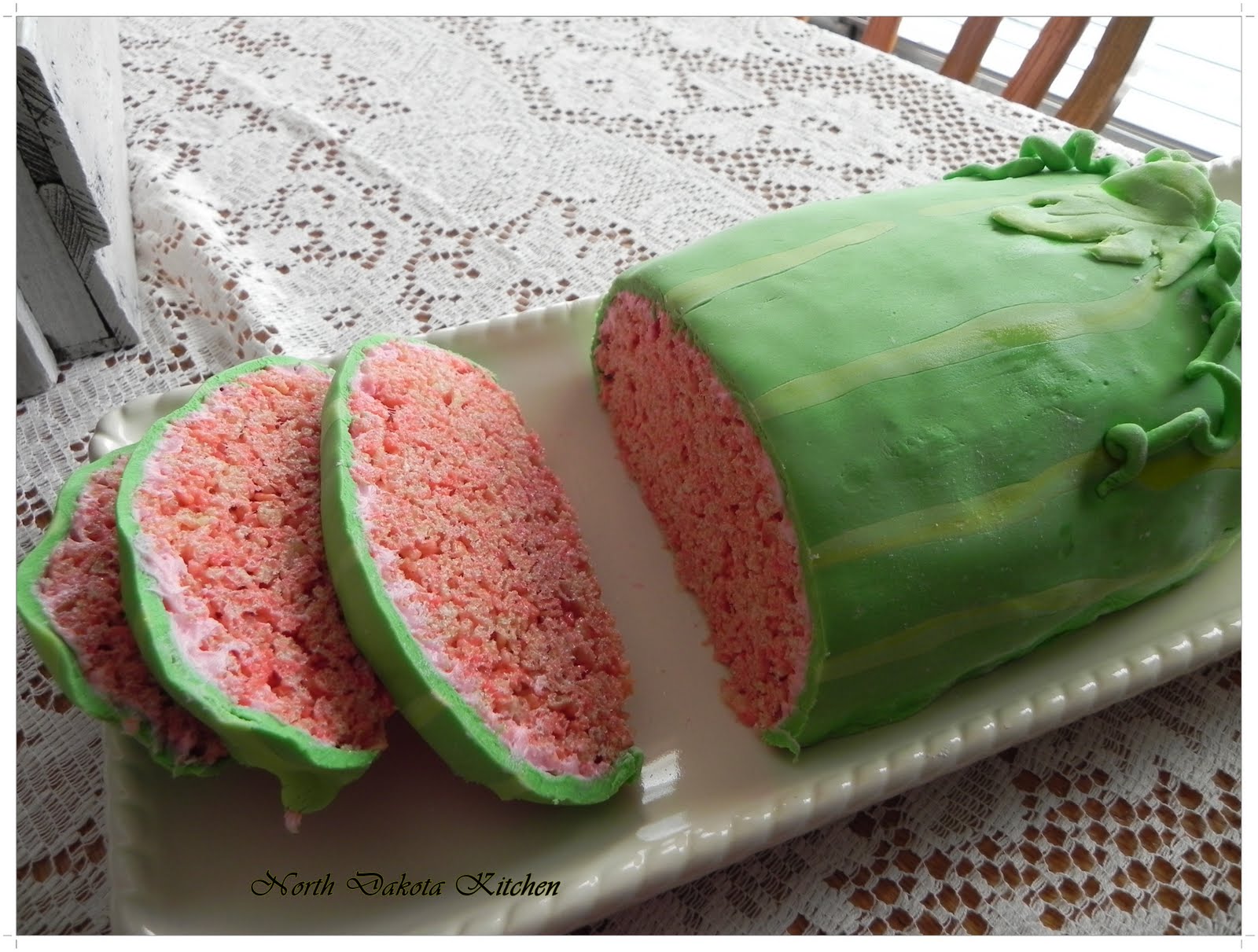 North Dakota Kitchen Rice Krispie Watermelon