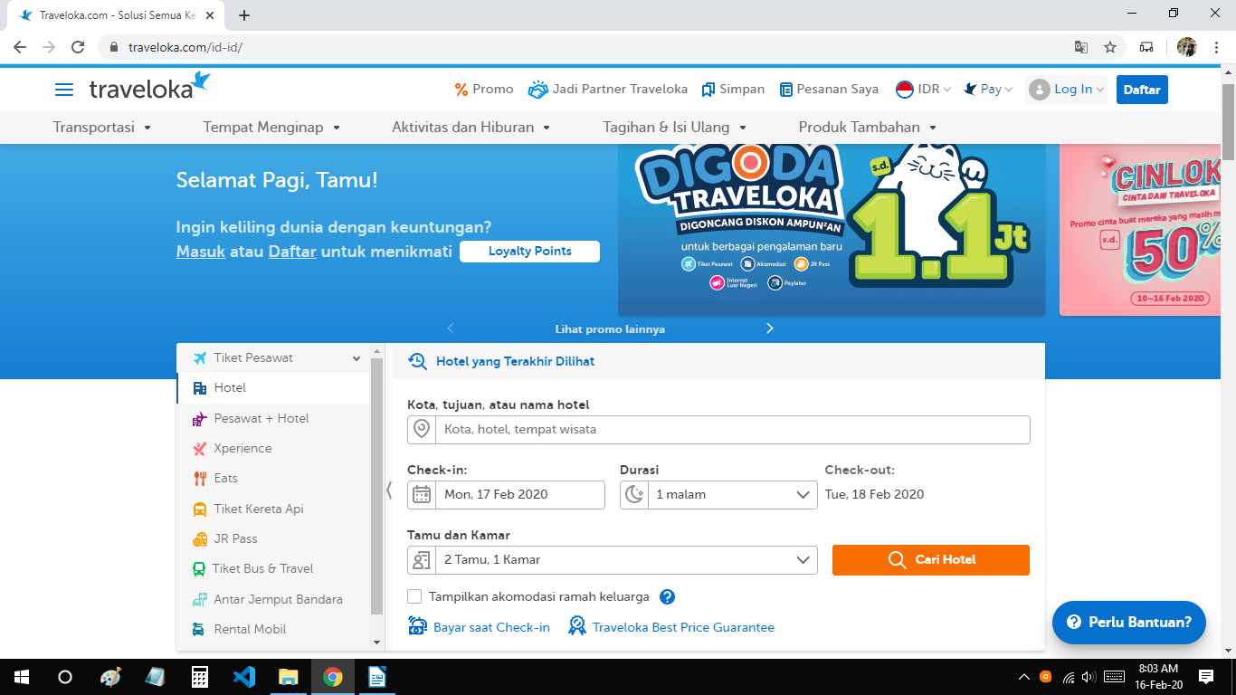 Cara Bergabung Sebagai Member Traveloka Beserta Manfaat Nya Karyadi S Book