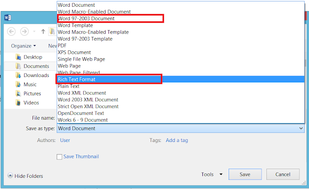 Cara save dokumen word agar format tidak berubah Cara save dokumen word agar format tidak berubah