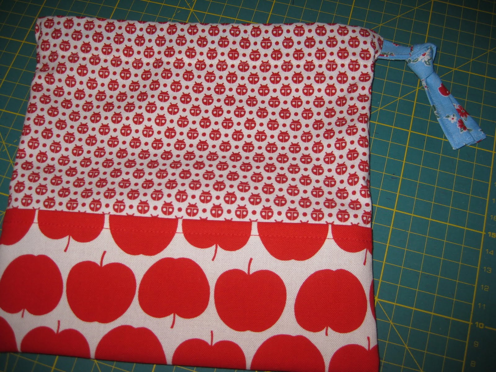 French Seams Drawstring Bag Tutorial Easy Step to Step DIY!