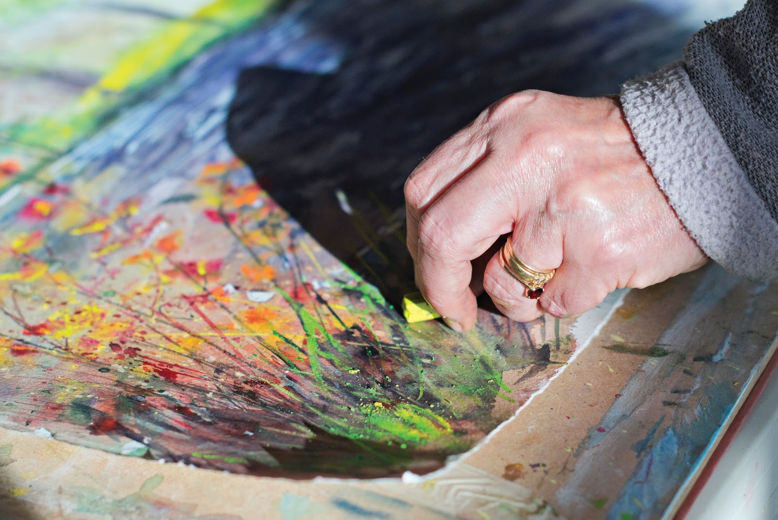 Robert Dutton Artist Derwent 'Inktense' a real hit with