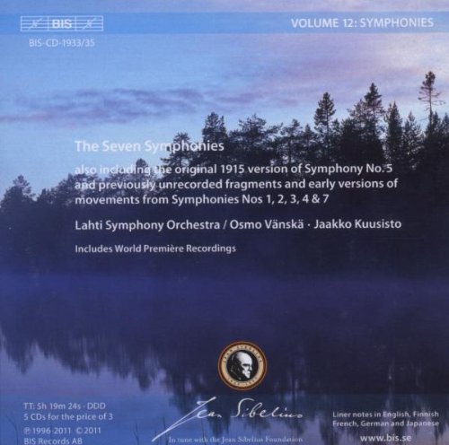 7 Sibelius Edition Vol Sibelius