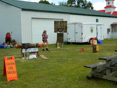timber show at Sumner Daze Festival