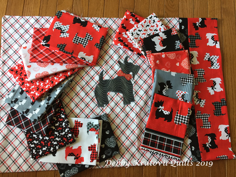 Iron On Fabric Appliques Dogs Pups 7 Little doggies Scotties Terriers