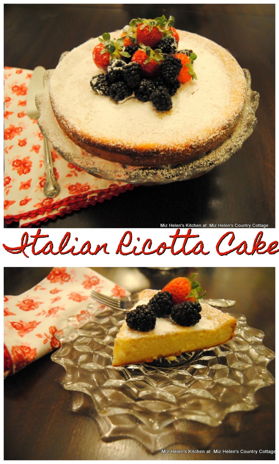Italian Ricotta Cake