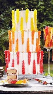 Rock Candy Wedding Cake - Candy Cakes