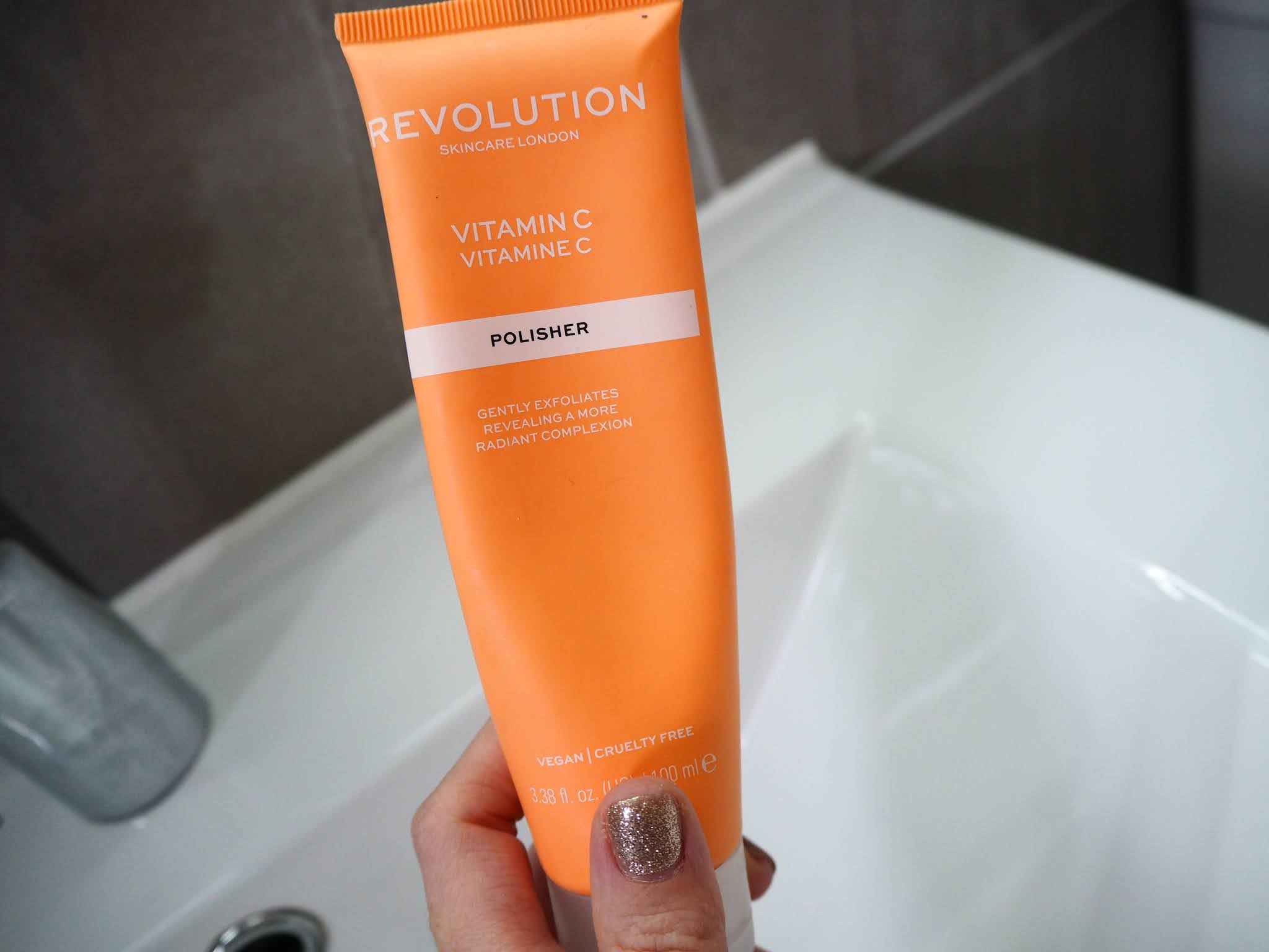 REVOLUTION SKINCARE VITAMIN C POLISHER REVIEW. Exclusively Grace