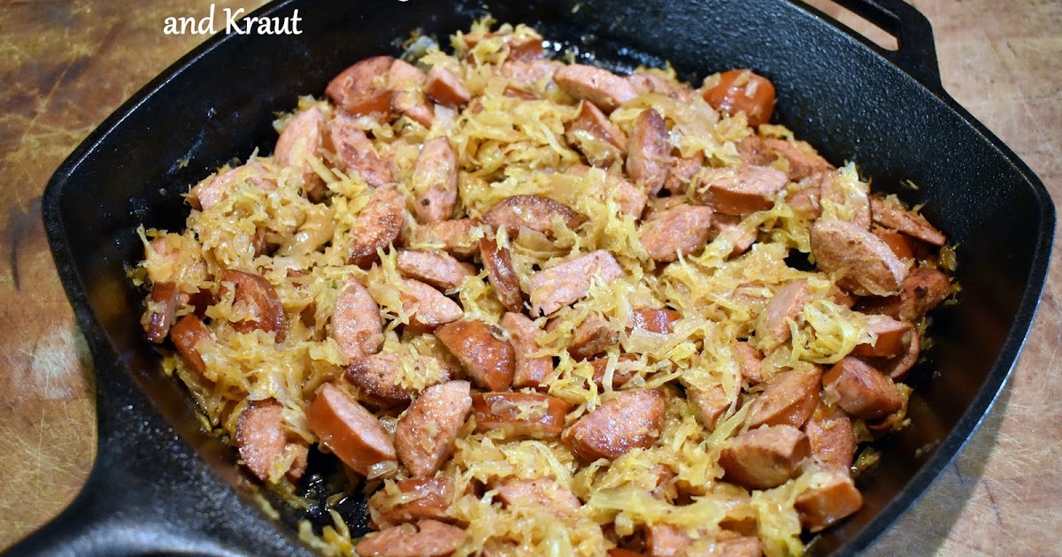 Fleur de Lolly Zatarain's Andouille Sausage and Kraut