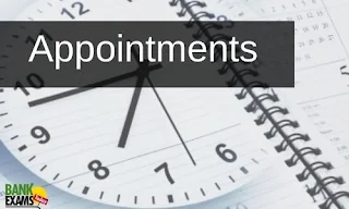 Appointments on 27th May 2021