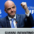 Gianni Infantino re-elected for a second term as FIFA president