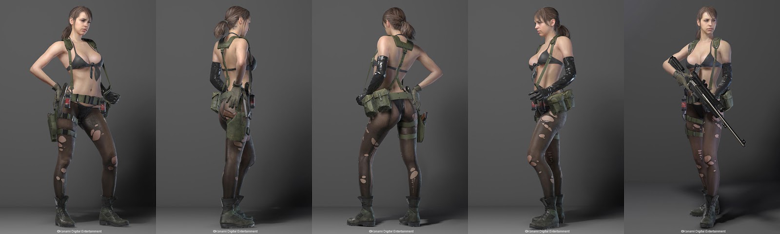 Metal Gear Solid V Stefanie Joosten Como Quiet Novidades