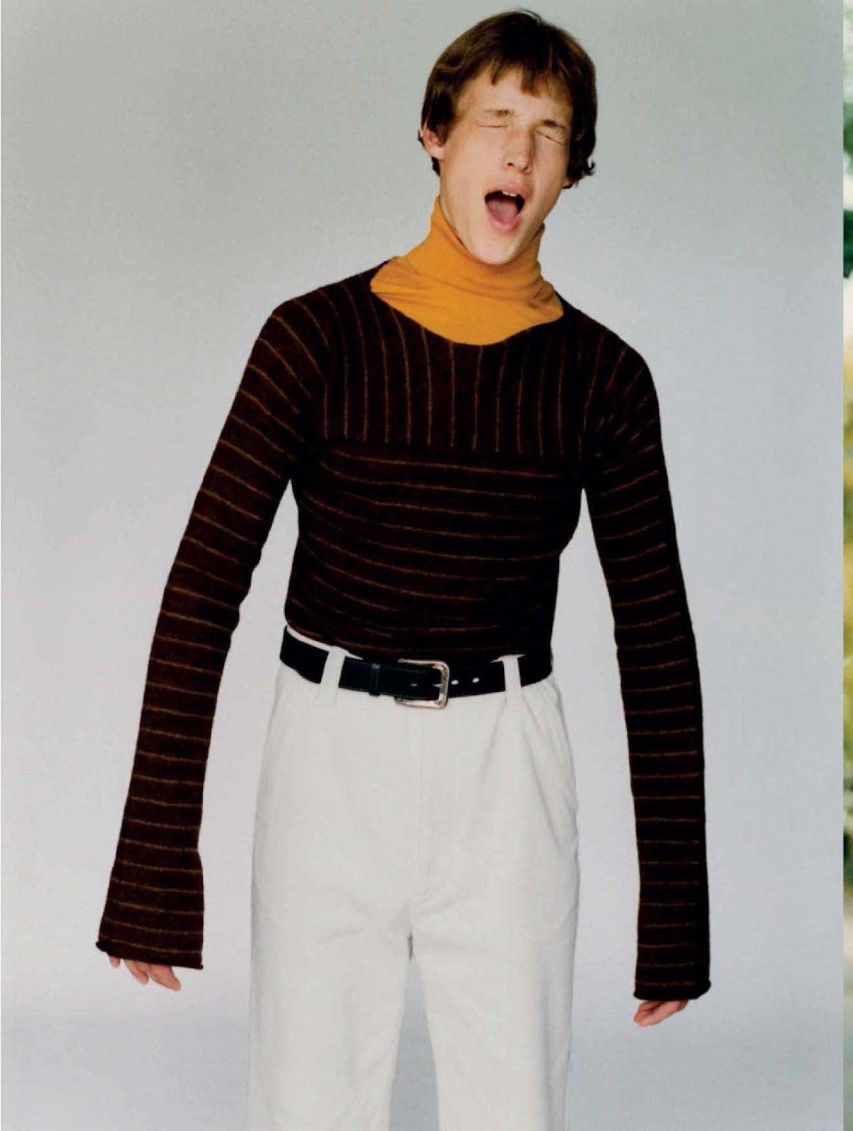 Mats Vandenbosch Van Mil para L'Officiel Hommes Paris