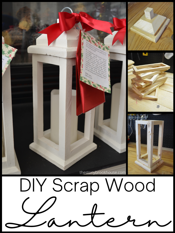 DIY Rustic Wood Lanterns The Stonybrook House