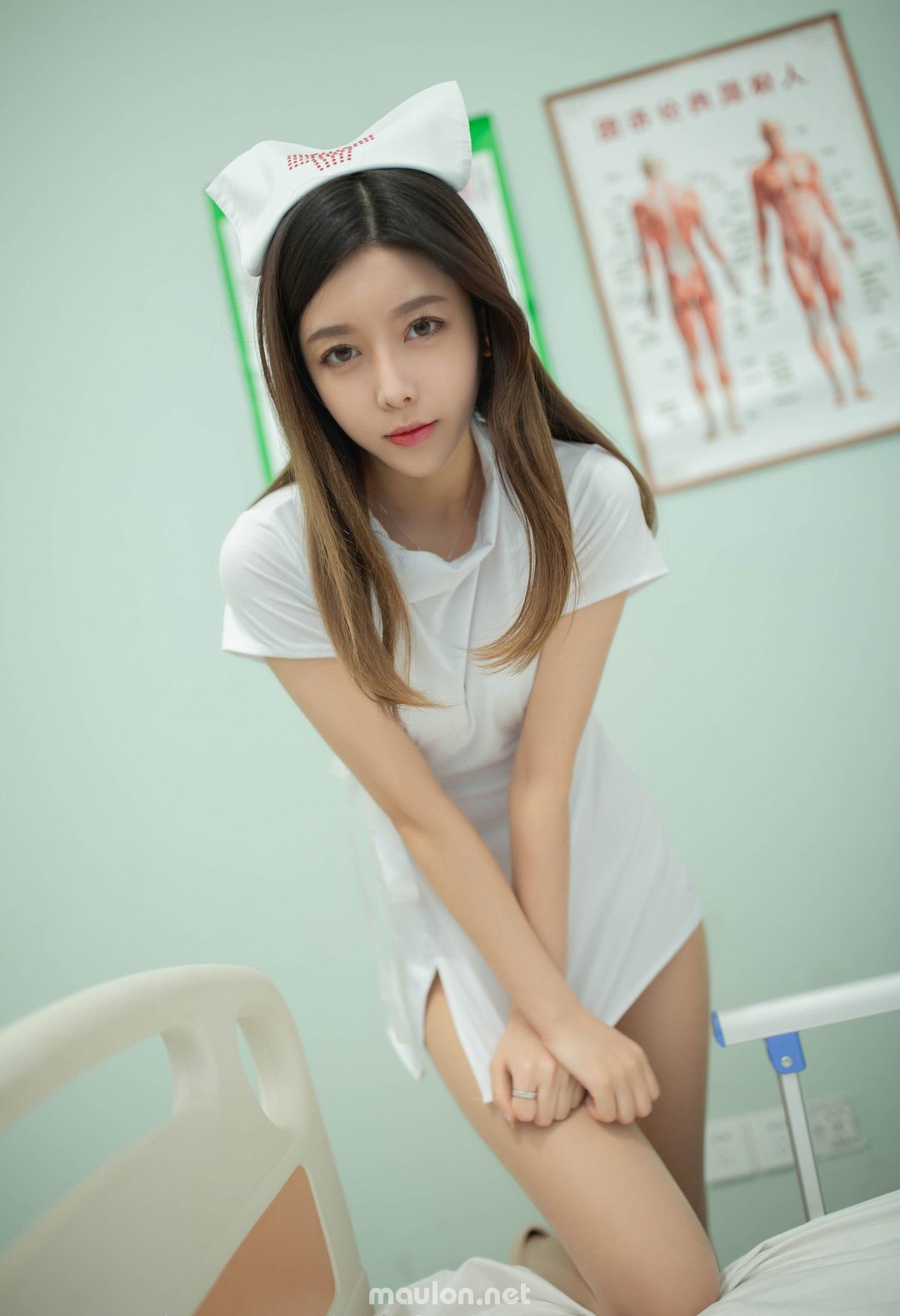 Nữ y tá sexy 04 9 MauLon.Net - Hình ảnh nữ y tá sexy xiuren 04