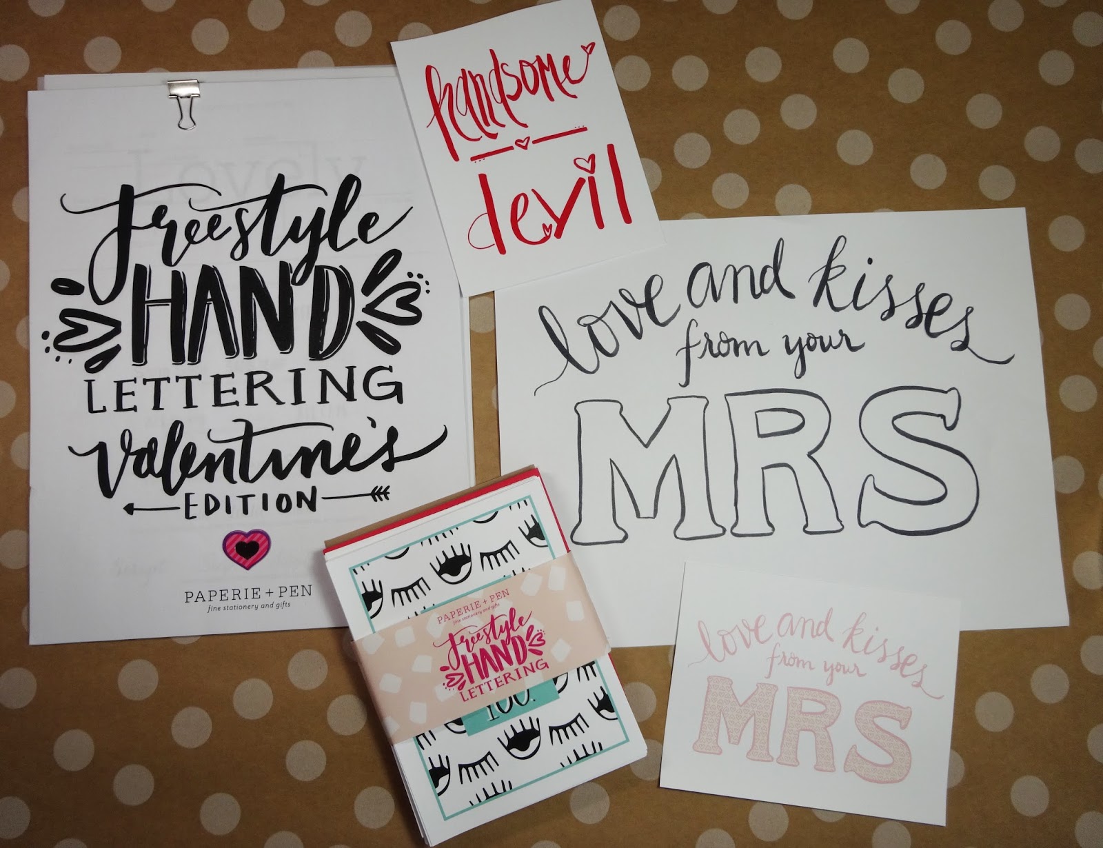 Inking Idaho: Weekly Deals and My Hand Lettering Class