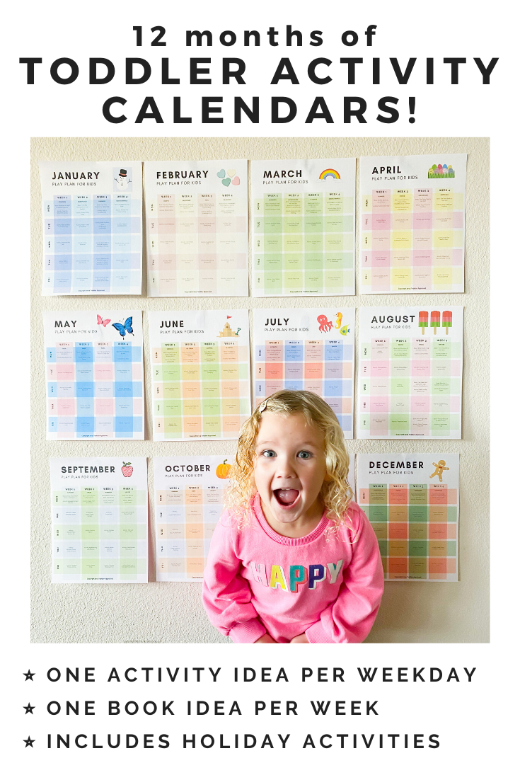 Toddler Approved!: Toddler Activity Calendars for Parents