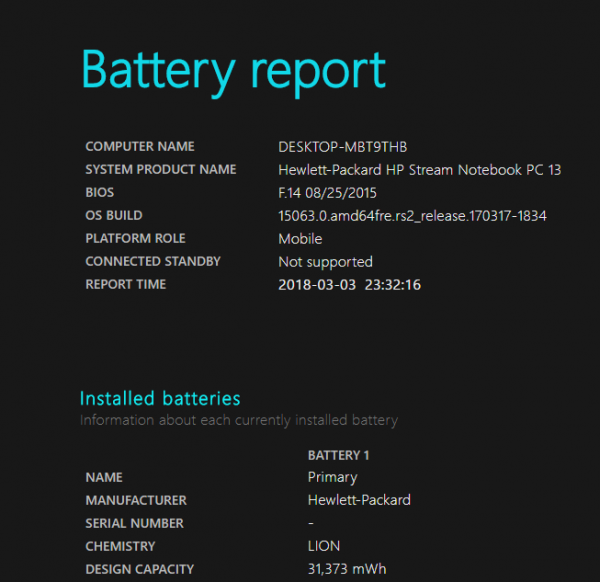 Risolvi i problemi di esaurimento della batteria in Windows